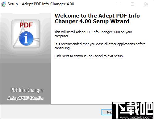 Adept PDF Info Changer下载,PDF管理,PDF工具,PDF修改