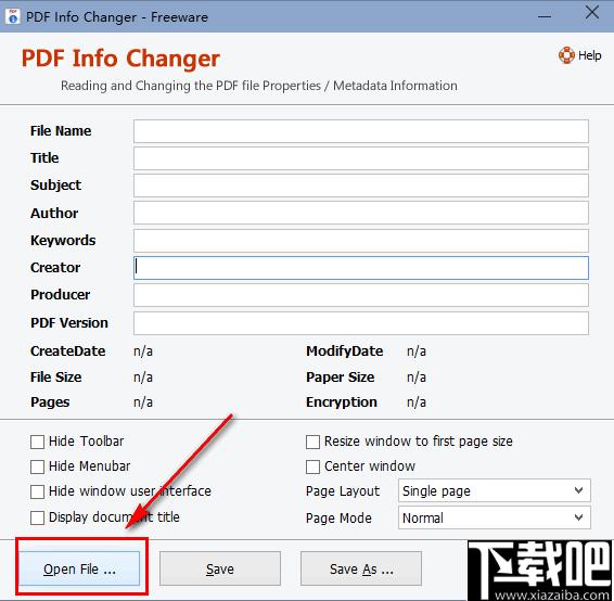 Adept PDF Info Changer下载,PDF管理,PDF工具,PDF修改